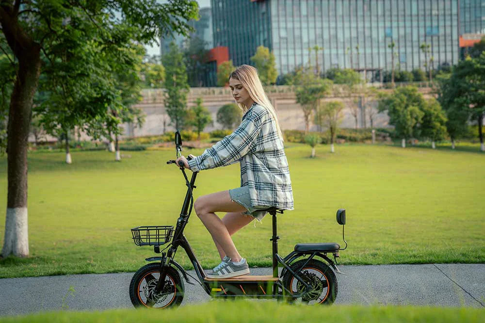 KuKirin C1 Pro : Des trajets hivernaux confortables avec un siège 